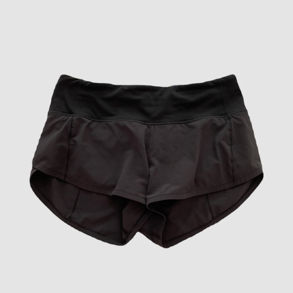 Black Lululemon Speed Ups Size 2 (2.5 inch)